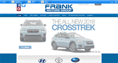 Desktop Screenshot of frankmotors.com